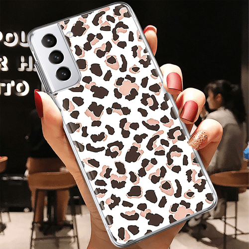 Handyhülle Stoßfest Leopardenmuster Cover für Samsung Galaxy S23 S24 A15 A14 A54 - Bild 24 von 65
