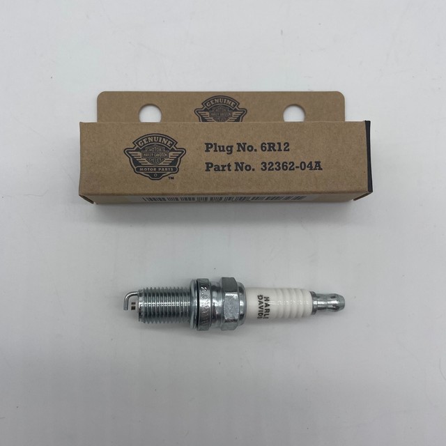 1 Pair Genuine Harley Davidson Spark Plugs 6r12 3236204a Made in USA