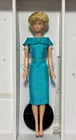 Barbie Repro vintage 1962 doll blue dress with stand no shoes no box