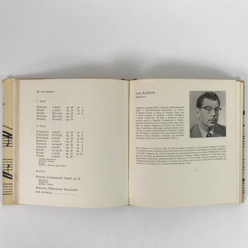 Guide 1960 Polonais Français 6ème Concours International de Piano Frédéric Chopin - Photo 6/9