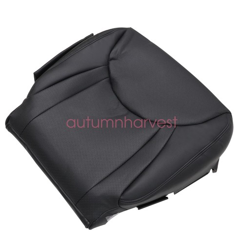 2x Front Passenger Side Perforated Leather Cover Black For 2001-2006 Lexus LS430 - Picture 19 of 19