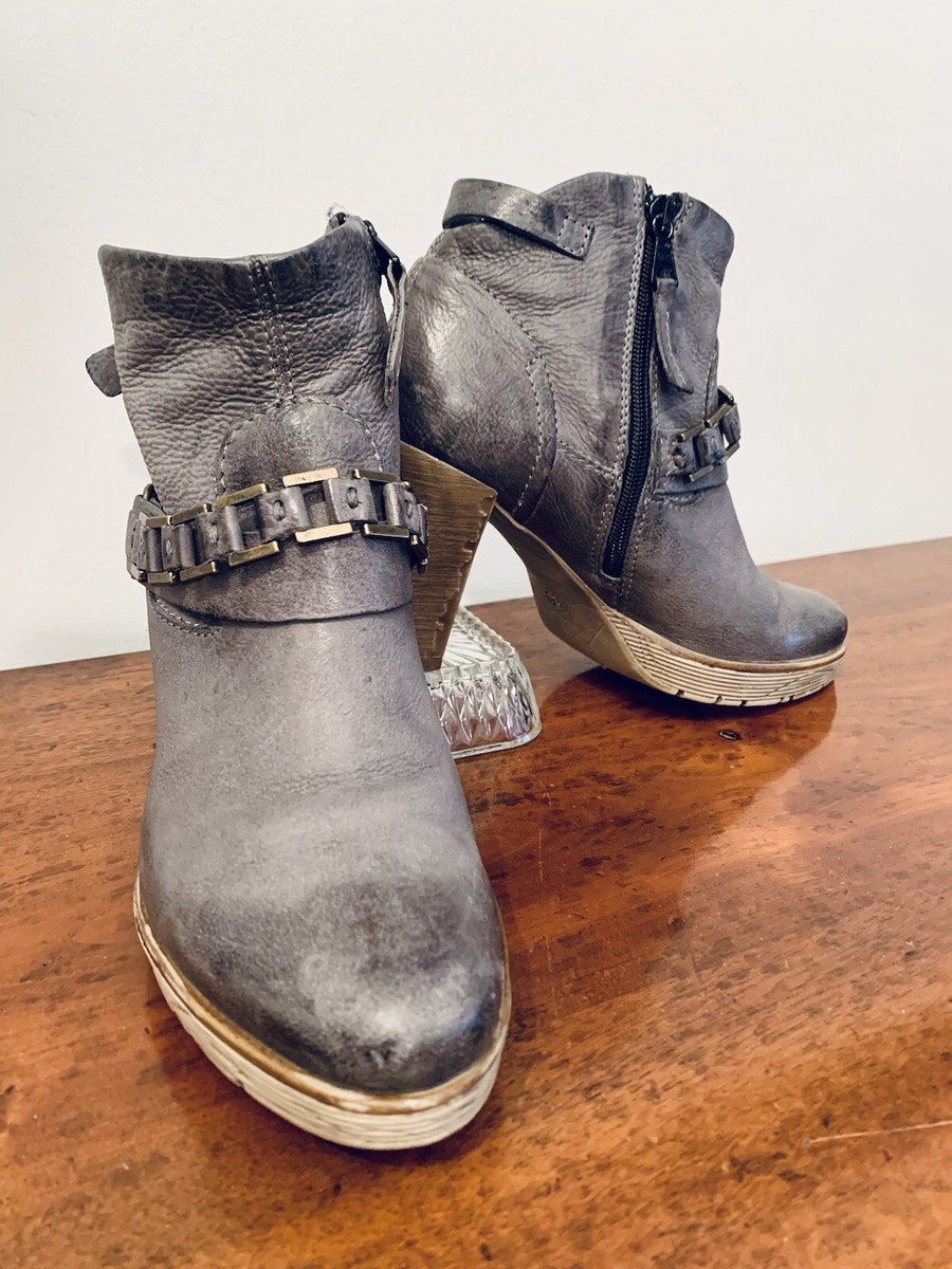 STIVALETTI DONNA, TRONCHETTI, TACCO ALTO E PLATEAU, VERA PELLE