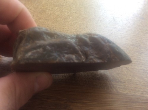 Quirky Interesting Petrified Wood Polished Natural Fossil Paperweight 228gm 3.5” - Picture 5 of 12