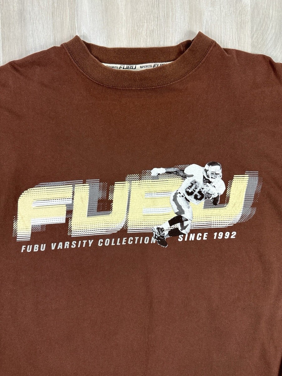 Vintage Fubu Size 2XL Varsity Collection 1992 Long Sleeve Vintage Fubu Size 2XL Varsity Collection 1992 Long Sleeve