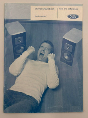 FORD OWNER'S HANDBOOK AUDIO SYSTEM CG3511EN