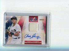 2013 USA Baseball 15U National Team Chase Strumpf Auto Jersey 5/99
