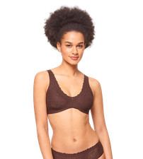 Sloggi Donna Zero Feel Lace 2.0 Bralette, Nero, S - 14