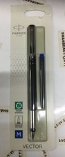 Image of Parker Vector Fountain Blue PenMedium 67407 S0881041