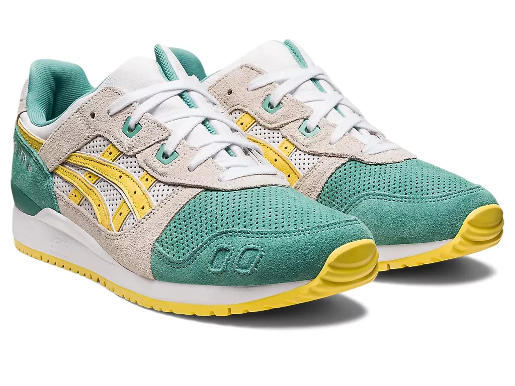 Asics GEL-LYTE III OG 1201A762 301 Sage/Banana Cream Unisex Sneaker FreeShipping