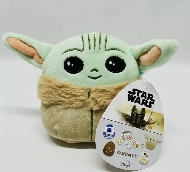 2x Kellytoy Squishmallow Disney Star Wars Plush 5â Mini Baby Yoda The Child for sale online | eBay