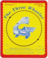SuperCut B70W14H6 Three Wheeler Bandsaw Blade, 70" Long - 1/4" Width 6 Hook
