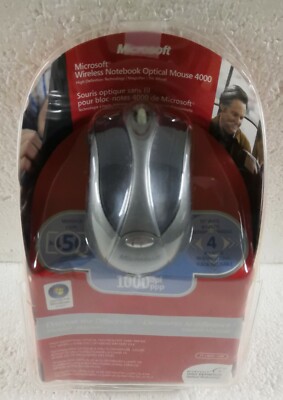 Microsoft Wireless Notebook Optical Mouse 4000  