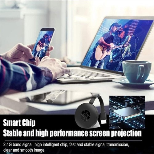 2X Para Chromecast Google HDMI Dongle G2 1080P Wifi MiraScreen Para TV Android iOS - Imagen 6 de 19