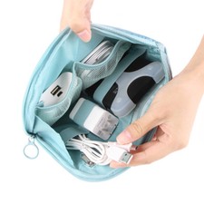 Travel Waterproof Electronic Accessories Cable Bag USB Drive Earphone Organizer