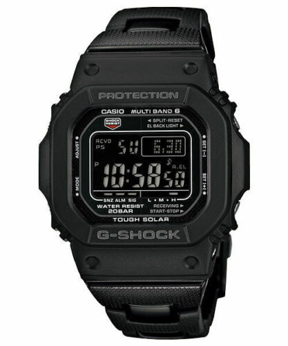 G-Shock DW5600BCE-1 Street Smart Utilitarian Square Black Cordura 