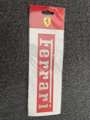 Red Ferrari Sticker 90x40cm Freepost Acc344 | eBay Australia
