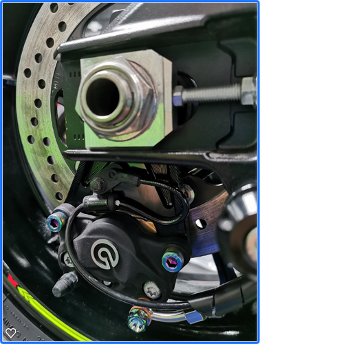 16 17 20 23 24 GSXR 1000 L7 M3 Brembo P2 Caliper underslung Bracket Kit Type 2 - Picture 2 of 12