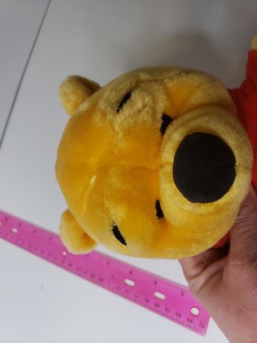 Disney Winnie The Pooh Bear Hand Puppet Stuffed Plush Arco Toys Mattel - Picture 9 of 10