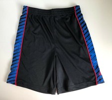 ADIDAS Boy's Elastic Waist Athletic Shorts in Black Size 5