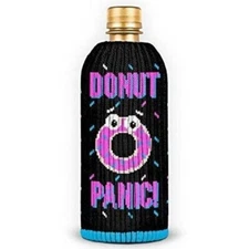 FREAKER Donut Panic Bottle Insulator Can Cup Sweater Koozie NWT