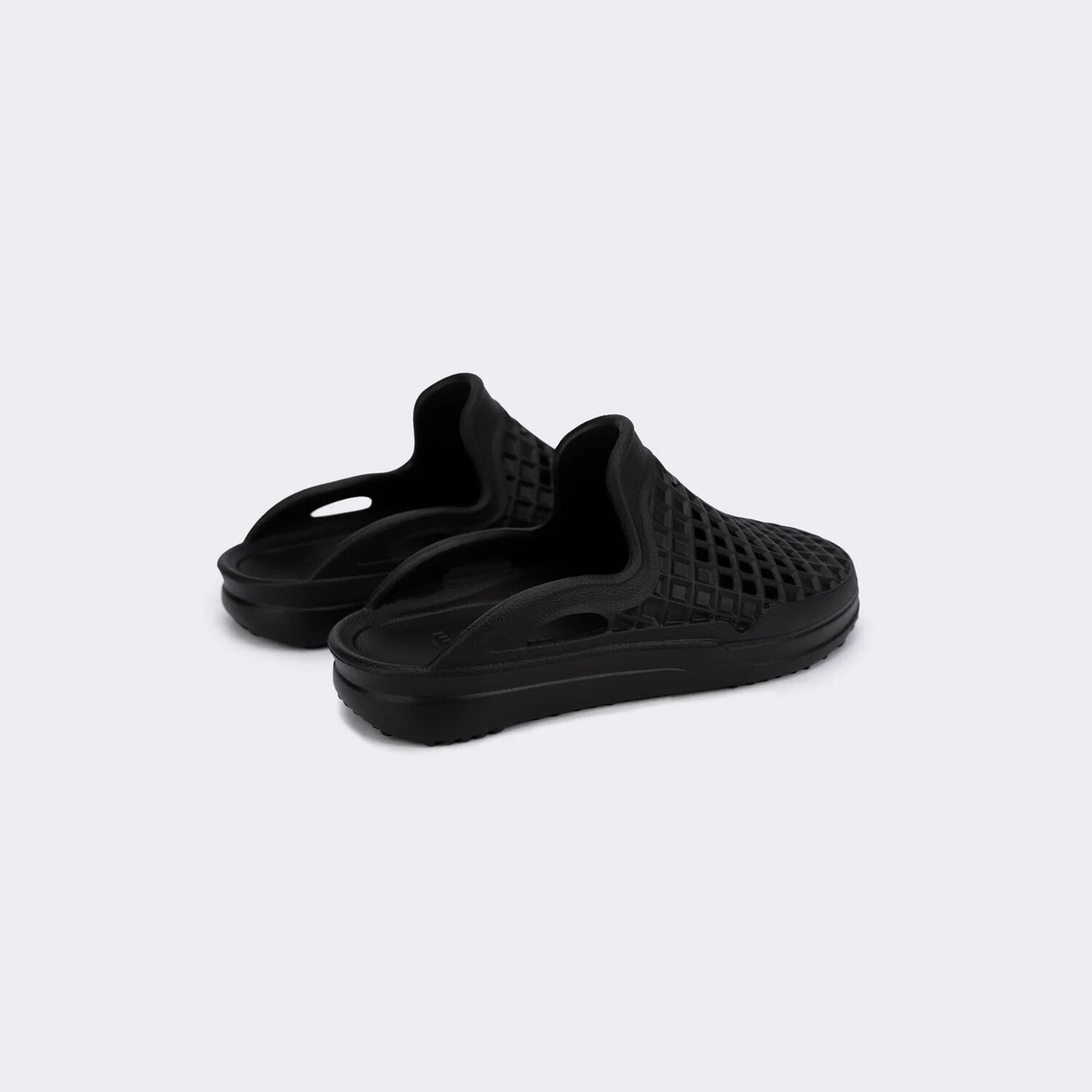 Lusso Cloud black rubber sandals men’s size various Lusso Cloud Scenario Slide Jet Black For Women main image 3