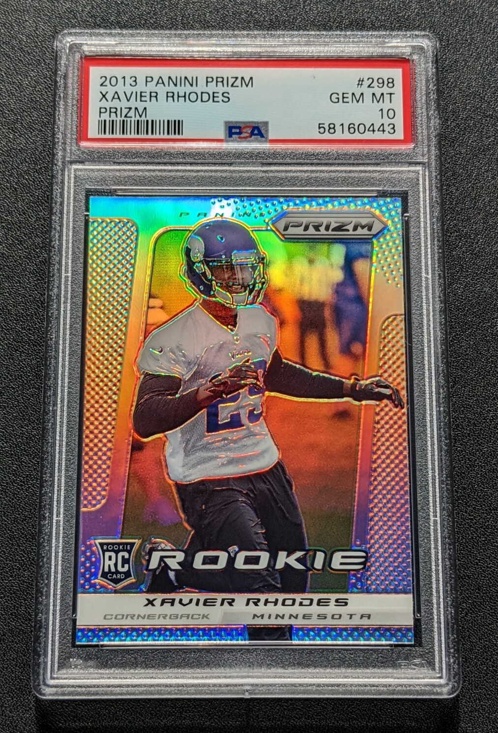 Xavier Rhodes Panini Prizm #298 Prizm