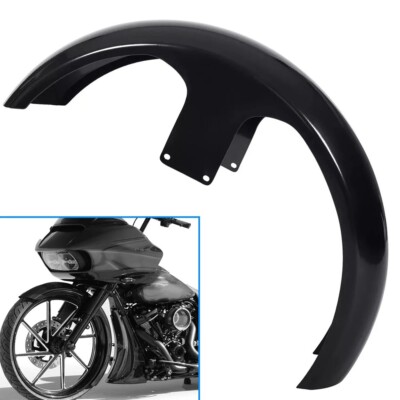 Painted 26'' Wheel Wrap Front Fender For Harley Touring Street Glide Bagger