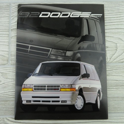 Dodge - Caravan - 1992 - Brochure / Catalog - Dealership - Color - VTG