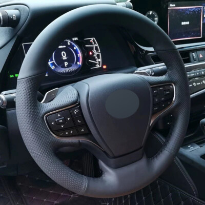 Alcantara Steering Wheel Cover Real Leather Wrap for LEXUS UX200 UX250 UX260H A