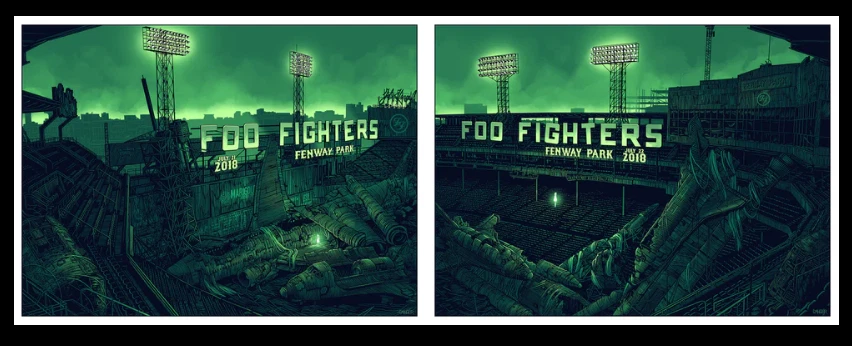 Foo Fighters Fenway SET Daniel Danger  eBay