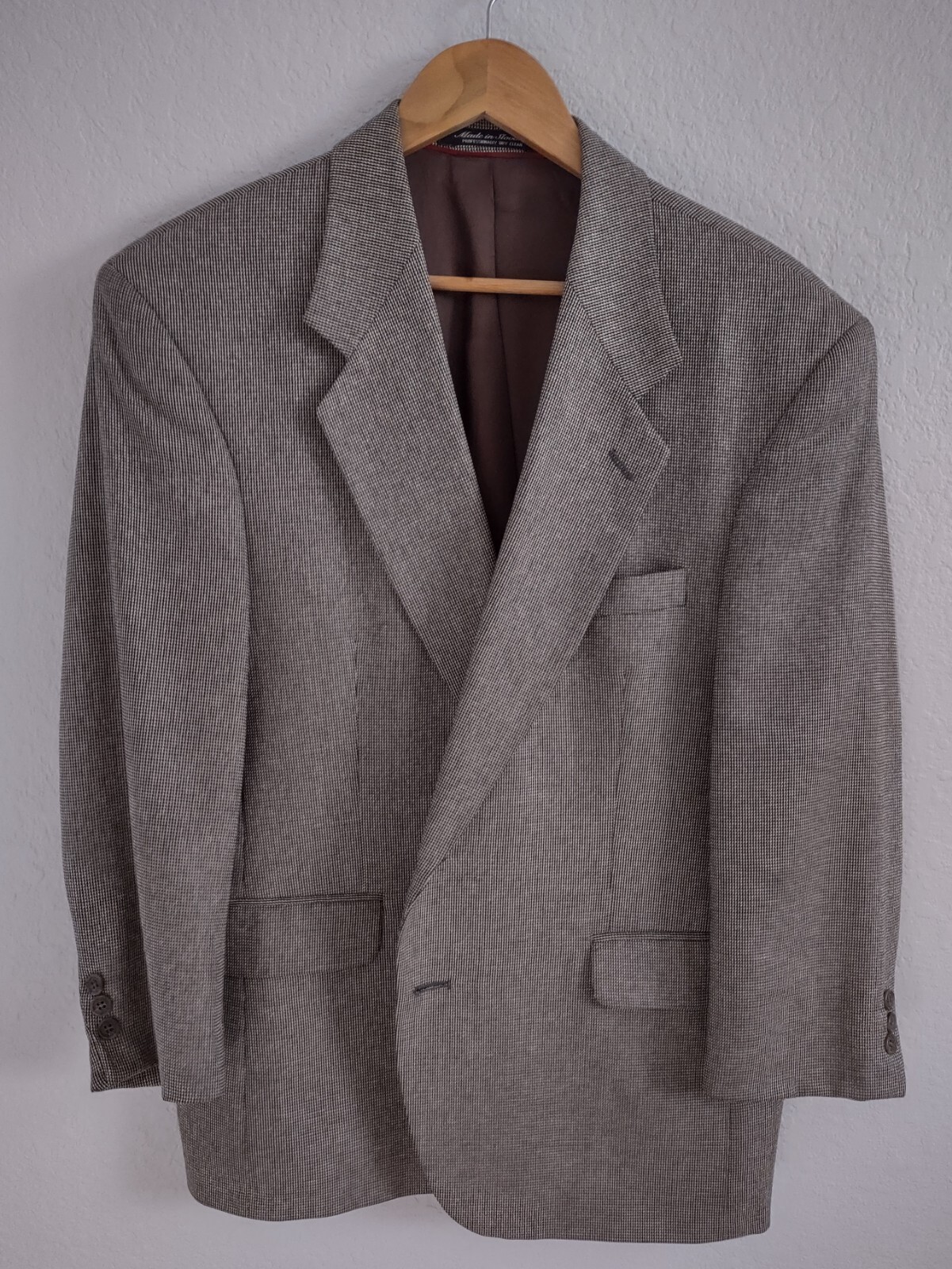 FILA Giacca blazer cappotto sportivo Taylors Row By Deansgate uomo beige multicolore taglia 42S