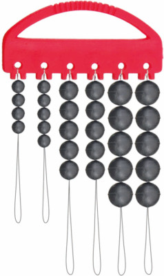 YORK GUMMIPERLEN SORTIMENT, SOFT RUBBER BEADS, GUMMISTOPPER GUMMI PERLEN SET