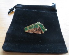 Mallard Train Enamelled Metal Pin Badge NEW Locomotive Gift Steam Train Fan