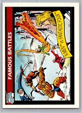 1990 IMPEL MARVEL COMICS SUPER HEROES SERIES 1 X-MEN VS FANTASTIC-FOUR #101