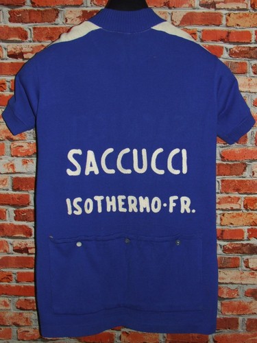 Maillot Vélo Veste Cyclisme Eroica Vintage 70'S Magniflex