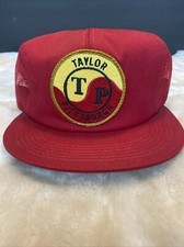 Vintage K Products SnapBack Hat Taylor Pittsburgh Patch USA Made