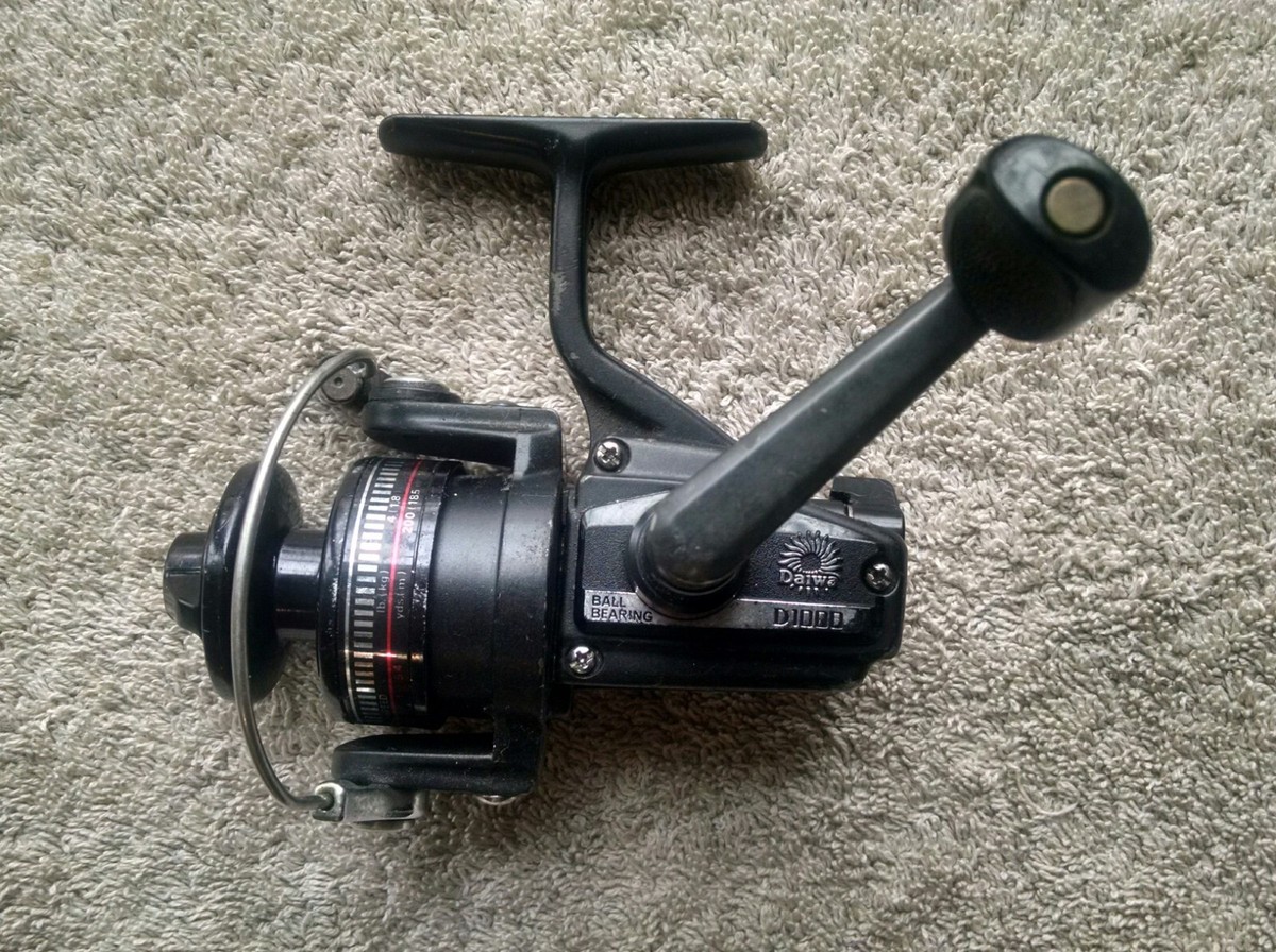 daiwa d1000 reel Diwa Fishing Reels Spinning 8000 10000 14000 Series Spool Freshwater Saltwater Big-Game Surf Fishing 12+1 Stainless BB 70 LBS Max Drag Carbon Fiber Ultra Smooth Powerful Oversize Gear (8000) : Sports & Outdoors Its a no Vintage Daiwa D1000 reel failure