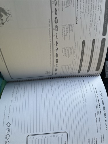 Connecticut State Parks And Forest Adventure Book Spiral Bound Workbook 2023 New - Picture 17 of 18
