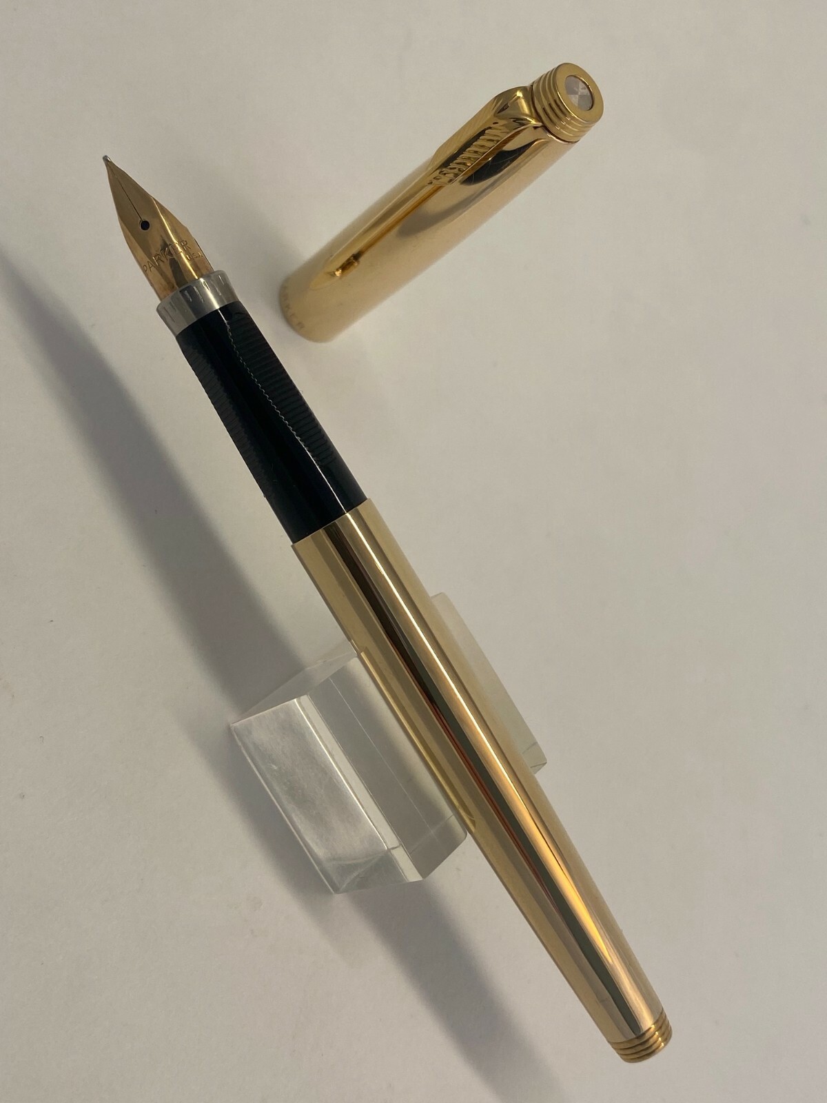 Rare Vintage 14K Solid Gold Parker 75 Presidential Fountain Pen Minty ...