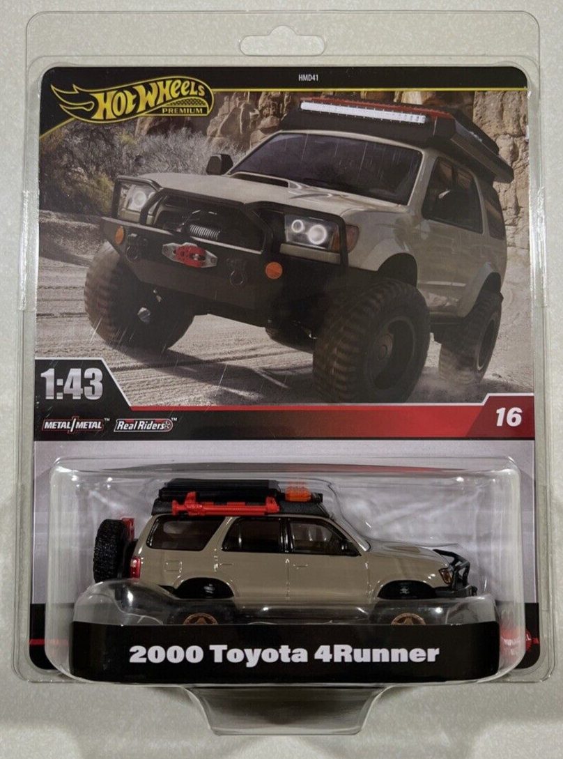NEW 2024 Hot Wheels 2000 Toyota TRD 4Runner 3rd Gen 1:43 IN HAND
