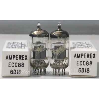 3 X AMPEREX Bugle Boy 6DJ8/ECC88 Tubes, Fabriqué Holland, Testé Excellente (3) EUR 135,08 - FR