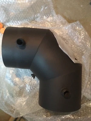 MARKENLOS Scambiatore di calore gas di scarico canna fumaria scambiatore di calore DN130 arco guida acqua