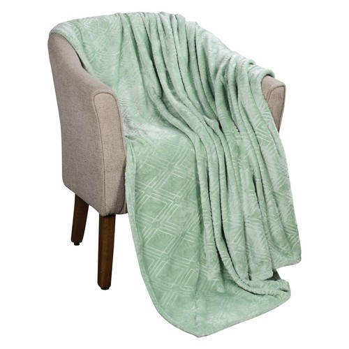 Alaska Diamond Flanell Fleecedecke Ultra Soft Plüsch Bettdecken Überwurf - Bild 74 von 85