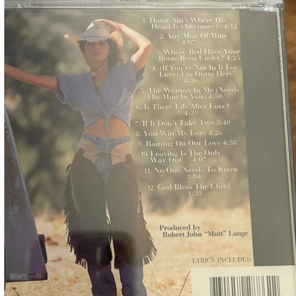 Shania Twain The Woman In Me CD 1995 Mercury Records Country Pop Music Album New Foto 3 de 4