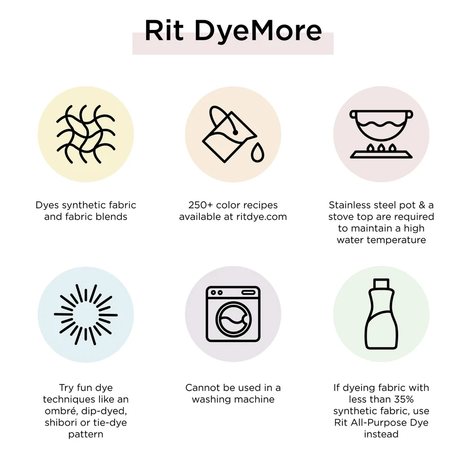 (Paquete de 4) Tinte Rit More sintético gris escarcha - 7 oz Foto 4 de 4