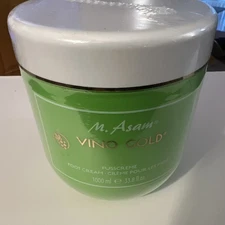 M.Asam Vino Gold Fusscreme Foot Cream 33.8 fl oz New & Sealed 