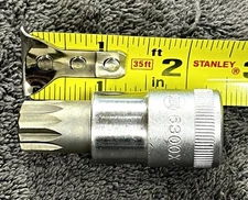 Assenmacher Specialty Tool 16MM 12 Point Tamper-Proof Socket AST 6300X-16
