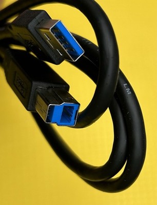High-Speed Drucker-/Scanner 3.0 USB-Kabel / Typ A auf Typ B 3.0 / NEU : 1,8 m