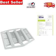 Easy-Fit Plastic Loft Vents - 10 Pack for Effective Roof Airflow Management