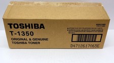 GENUINO TOSHIBA (lote de 4) T-1350 COPIADORA TÓNER 1340 1350 1360 1370 Nuevo